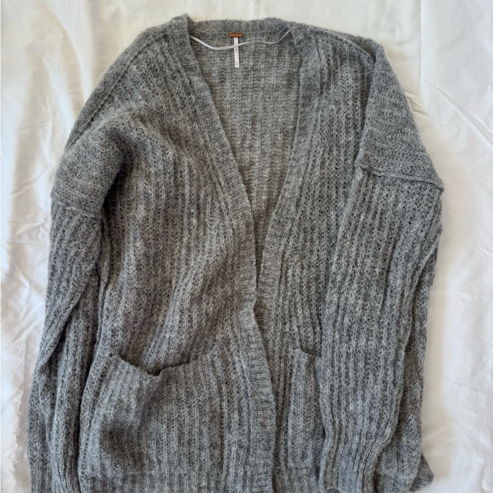 Free People Knit Cardigan Gray Women’s S